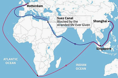 Route around Africa to take 13% more ships