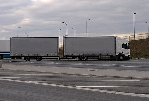 Trucks in Sweden were allowed to increase their length by 9 meters