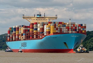 Maersk predicts a 2-4% contraction of the container shipping market in 2022