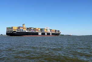 The increase in container fleet capacity is disproportionate to demand