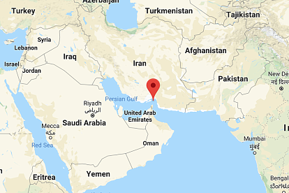 Massive disruption of ship navigation in Persian Gulf