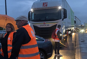 France: 20 industrial sites blocked as striking truckers