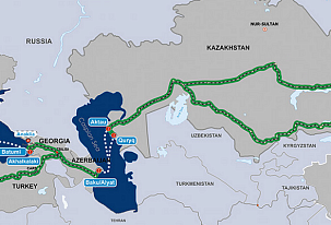 Cargo delivery via Trans-Caspian route is one third more expensive than via the route through Russia